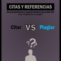 Citas Y Referencias Recomendaciones y aspectos básicos del estilo APA