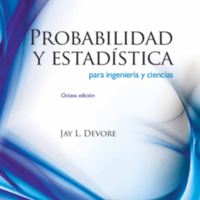 Probabilidad y estadística para ingeniería y ciencias